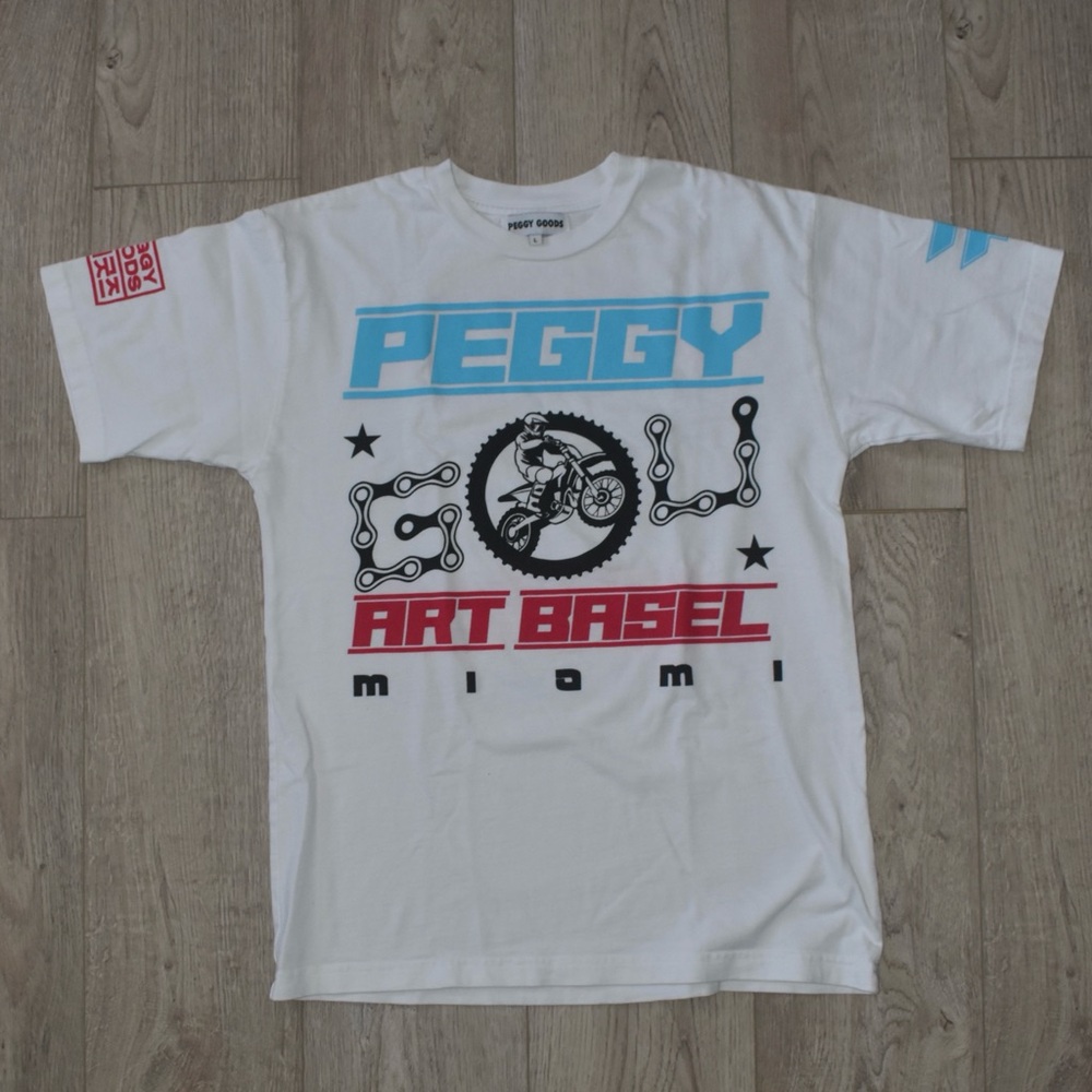 Peggy Goods Art Basel Miami 23’ T-Shirt L